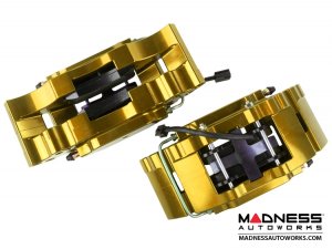 FIAT 500 Brake Upgrade Kit - Tarox 6 Pot Brake Conversion Kit - Gold - Sport Plus